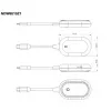 Bluechip Wireless Display Dongle HDMI (NWD6000) USB-C (DP Alt Mode) naar HDMI met USB-A-voeding