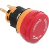 Delock paddestoelschakelaar 16 mm 2 x soldeeraansluiting kunststof 26 mm Ø (22120)