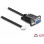 Delock seriële verbindingskabel RS-232 D-Sub 9 female naar JST XH 4-pins header socket 25 cm