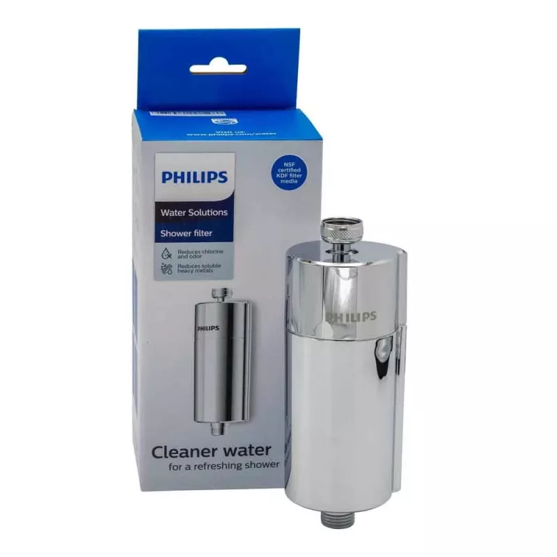 Philips AWP1775CH inline douchefilter chroom