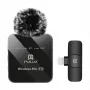 PULUZ PU647B draadloze lavalier-microfoon voor Lightning
