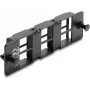 Delock adapterpaneel voor Keystone-modules 6 poorten zwart 19 inch HD patchpanel 67508