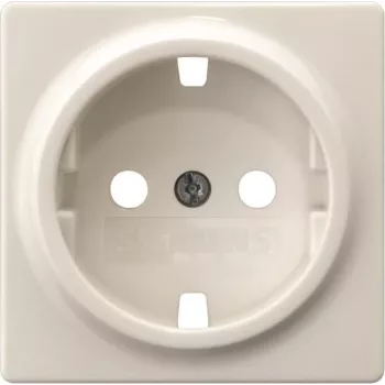 Siemens 5UH1044 stopcontactafdekking zonder inzetstuk 55x55mm titanwit (DELTA miro)