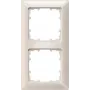 Siemens DELTA miro 2-voudig afdekraam titanwit kunststof 151x80 mm
