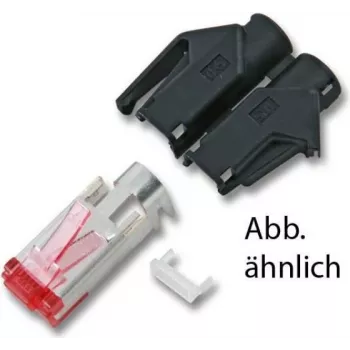 HIROSE TM31DP CAT6a veldmonteerbare RJ45-stekker afgeschermd (STP) 8P8C