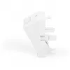 DIGITUS Keystone-modulehouder, 1 poort, 45x45mm, zuiver wit (RAL 9010) voor DN-93802-5-SH