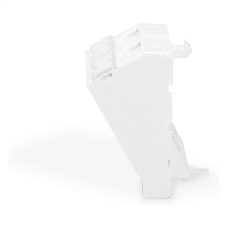 DIGITUS Keystone afdekplaat 2-poorts 45x45mm schuin wit