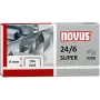 NOVUS 040-0026 nietjes 24/6 DIN Super, 1000 stuks, verzinkt staal