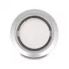 Delock drukschakelaar 22 mm vlak kunststof wit LED