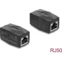 Delock RJ50 female-naar-female afgeschermde koppelingsadapter zwart (90839)