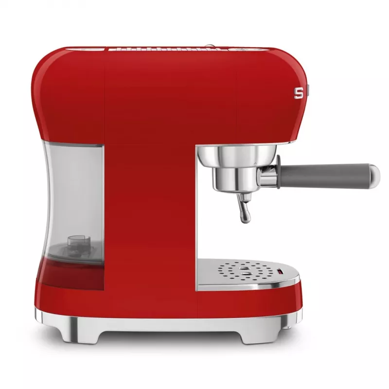 Smeg ECF02RDEU 50's Style handmatige espressomachine 1.1 L rood