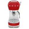 Smeg ECF02RDEU 50's Style handmatige espressomachine 1.1 L rood