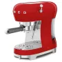 Smeg ECF02RDEU 50's Style handmatige espressomachine 1.1 L rood