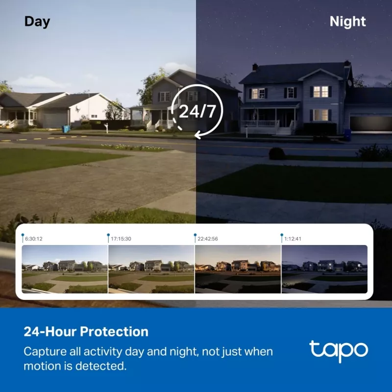 TP-LINK Tapo C665G kit buiten-IP-camera en zonnepaneel 4K 8MP Wi-Fi LTE