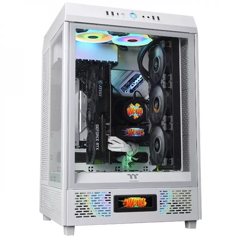 Thermaltake LCD Panel Kit Snow White voor The Tower 500