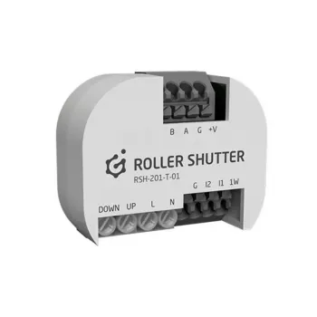 Grenton rolluikmodule (1 uitgang) - 1-Wire, digitale ingangen (2 ingangen), inbouwmontage, TF-Bus