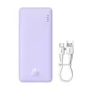 Baseus Airpow - 20.000 mAh 20W powerbank (paars)