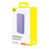 Baseus Airpow - 20.000 mAh 20W powerbank (paars)