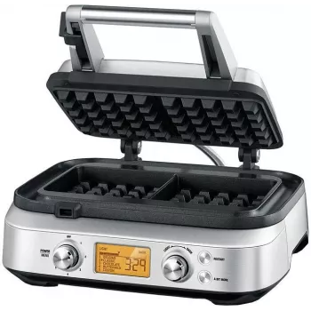Sage SWM620BSS4EEU1 Smart Waffle Pro Belgisch wafelijzer, 1000 W, geborsteld RVS
