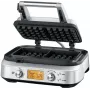 Sage SWM620BSS4EEU1 Smart Waffle Pro Belgisch wafelijzer, 1000 W, geborsteld RVS