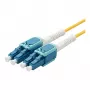 Synergy21 glasvezel-patchkabel 2m LC-LC OS2 Uniboot draaibare Push/Pull 2mm