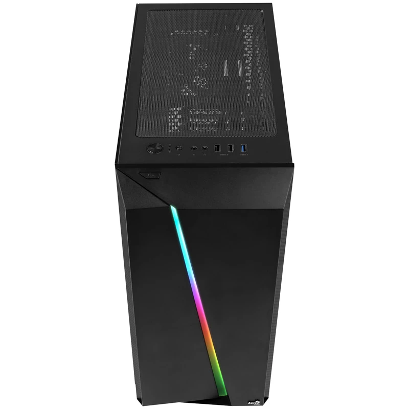 Aerocool Cylon Pro gehard glas midi-tower - zwart