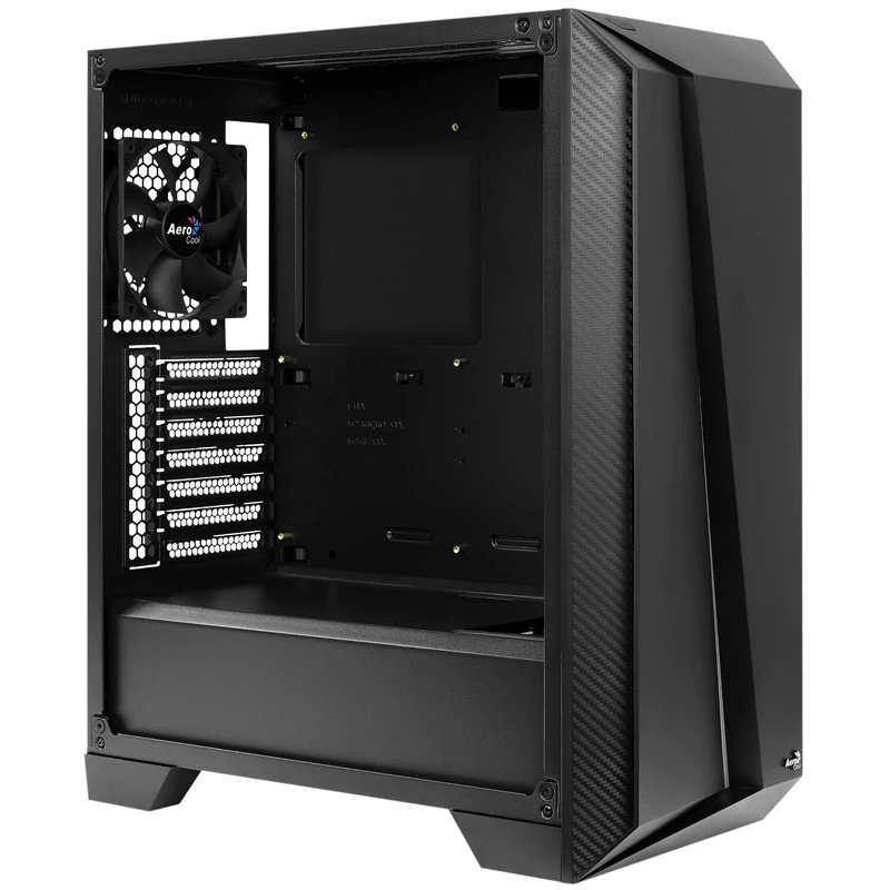 Aerocool Cylon Pro gehard glas midi-tower - zwart