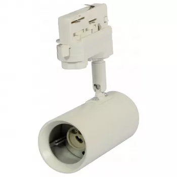 Synergy 21 GU10 railcontact 02 voor 3-fase railsysteem, zwart, aluminium