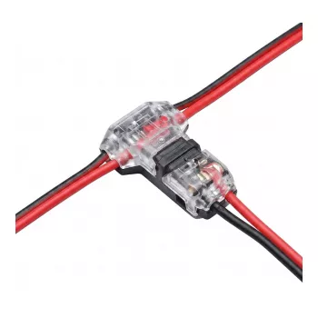 Synergy 21 LED FLEX Strip extra Easy Connect T-connector voor 2 lijnen transparant