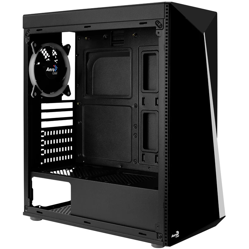 Aerocool Shard Tempered Glass Midi-Tower Zwart