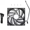 TRYX ROTA PRO ventilator - 140 mm, zwart