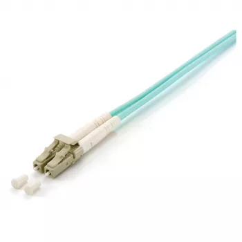 Equip patchkabel LC-LC 7,5m multimode duplex OM3 turquoise