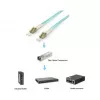 Equip patchkabel LC-LC 7,5m multimode duplex OM3 turquoise