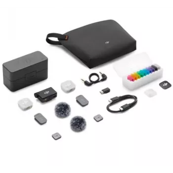 DJI Mic Mini 2 Draadloos microfoonsysteem (2 TX + 1 RX + oplaadcase)