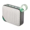 QCY SP2 Draadloze luidspreker (bruin) - Draagbare Bluetooth 5.3-luidspreker met RGB-verlichting, IPX5, TWS