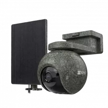 EZVIZ CS-EB8/SP Ranger accu-aangedreven outdoor PT-camera met zonnepaneel (4G/LTE, WiFi 2,4 GHz, 4K, 8 MP, 4 mm, IP65)
