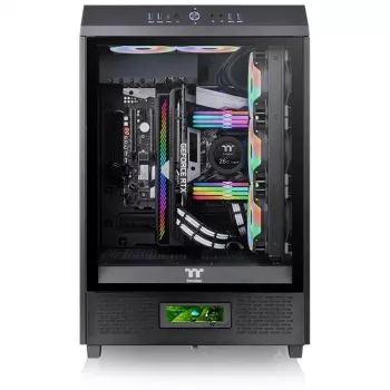 Thermaltake LCD-paneelkit zwart voor The Tower 500