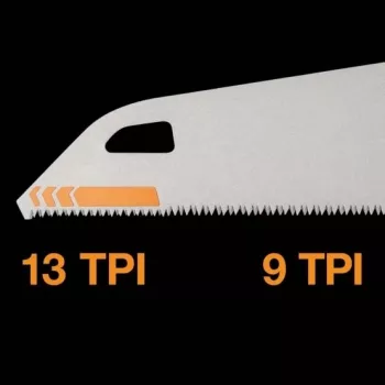 Fiskars handzaag 550mm PowerTooth 9TPI