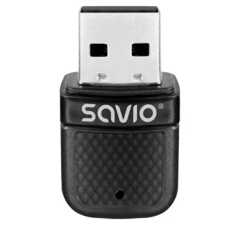 Savio BT-070 USB WLAN 6 en Bluetooth 5.4-adapter