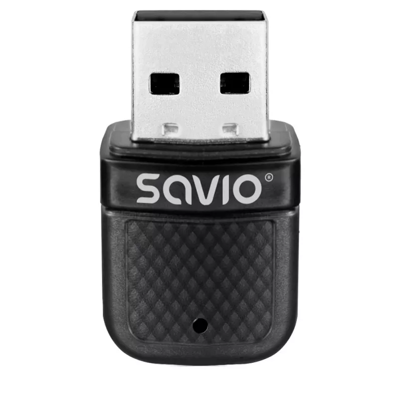 Savio BT-070 USB Wi-Fi 6- en Bluetooth 5.4-adapter