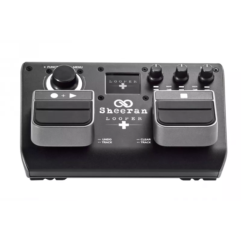 Sheeran Looper+ by HeadRush - looper en vocal-processor met 2 stereo-loopsporen, 4 uur opname, 128 geheugenplaatsen, vocal-effecten, 32-bit float-audio