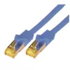 M-CAB CAT7 SFTP RJ45 LSZH 0,25M BLAUW 10GBIT RAW PATCHKABEL