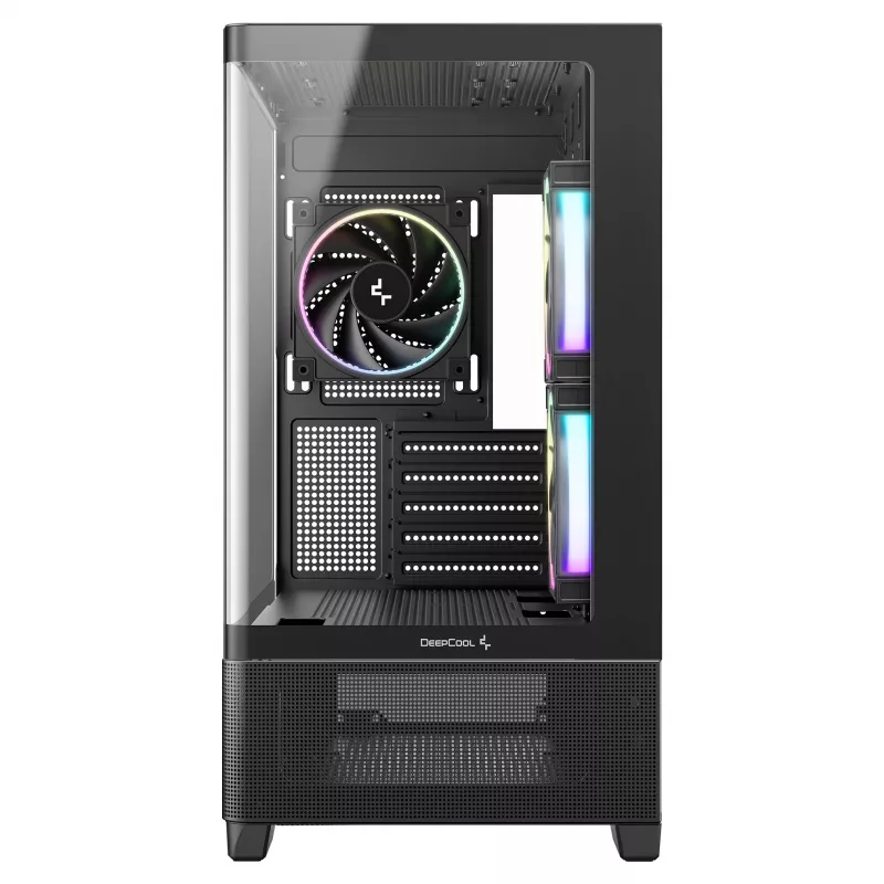DeepCool CG380U mid-tower behuizing, gehard glas, 3x 120mm ARGB ventilatoren, zwart