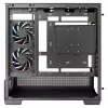 DeepCool CG380U mid-tower behuizing, gehard glas, 3x 120mm ARGB ventilatoren, zwart