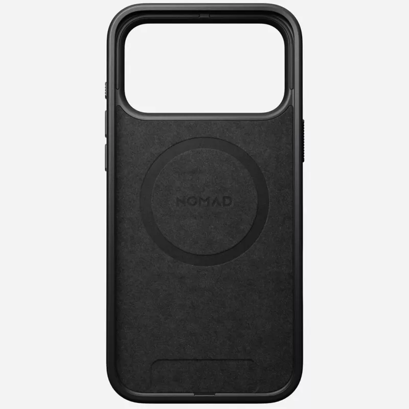 NOMAD Modern Leather Case voor iPhone 17 Pro Max, Horween leer, Rustic Brown, MagSafe-compatibel