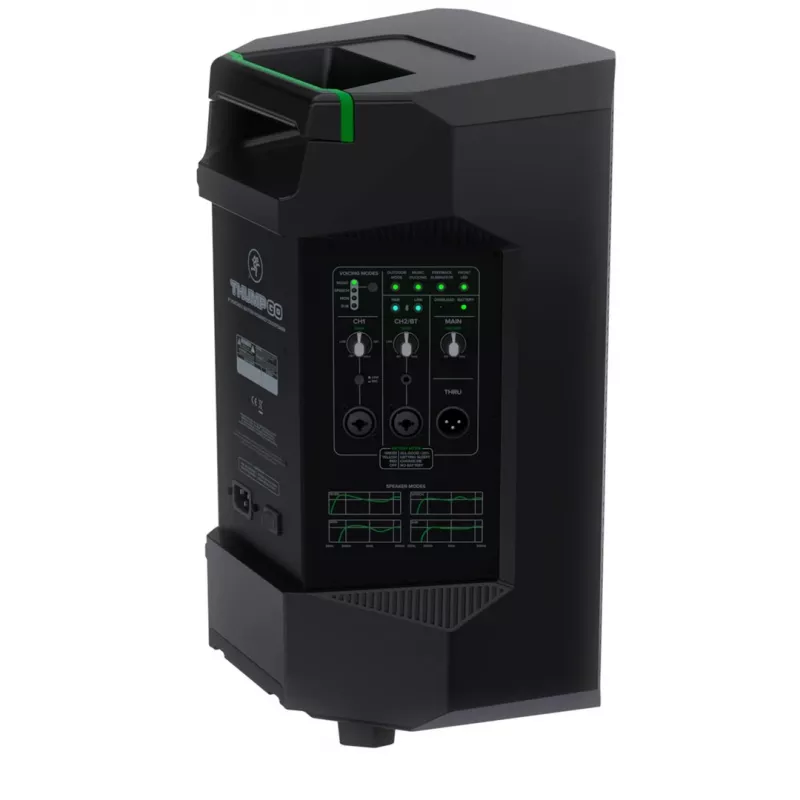 Mackie Thump GO - 8 inch draagbare, accu-aangedreven luidspreker, 200 W, Bluetooth 5.0, zwart