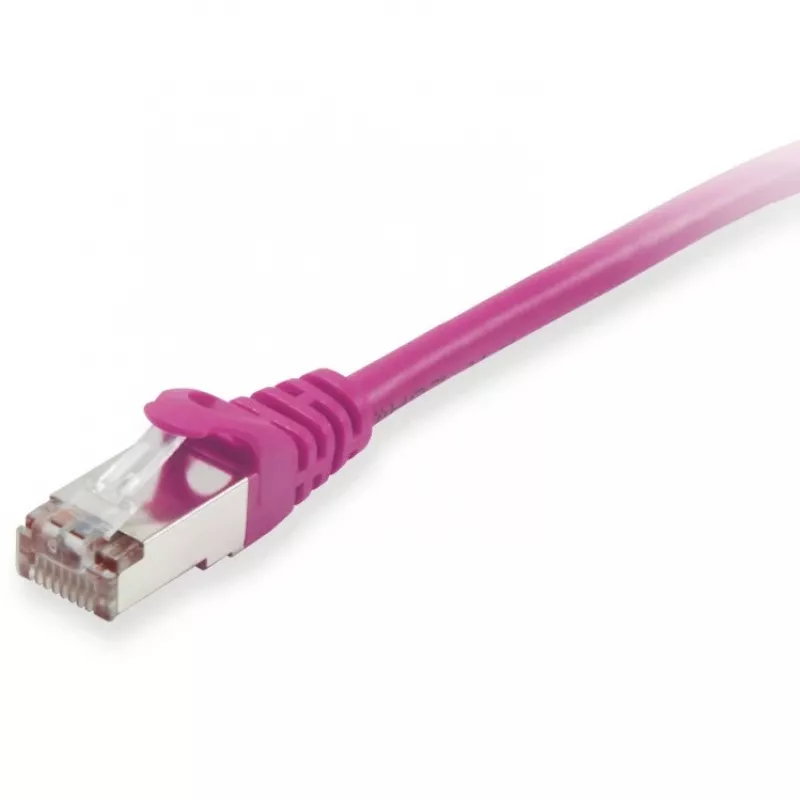 Equip Cat.6 S/FTP Patchkabel RJ-45 (M) naar RJ-45 (M) 0,5m violet LSZH