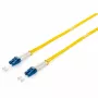 Equip Pro Glasvezel-patchkabel LC/UPC naar LC/UPC Singlemode Duplex OS2 2,0m geel