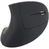Equip 245110 Verticale ergonomische draadloze muis - rechtshandig - 2,4 GHz - USB-ontvanger - zwart
