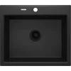 DEANTE 1-bowl granieten spoelbak Graphite Metallic Andante